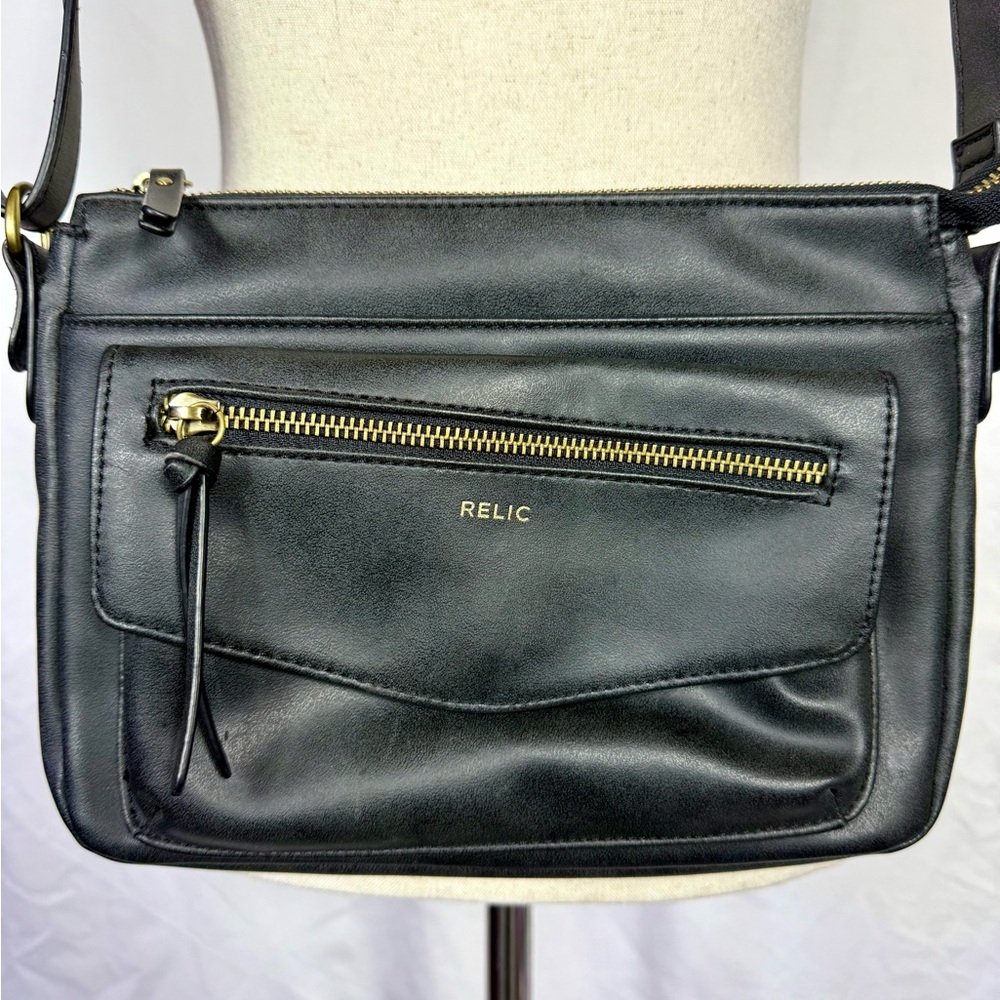 Relic Black Crossbody Bag